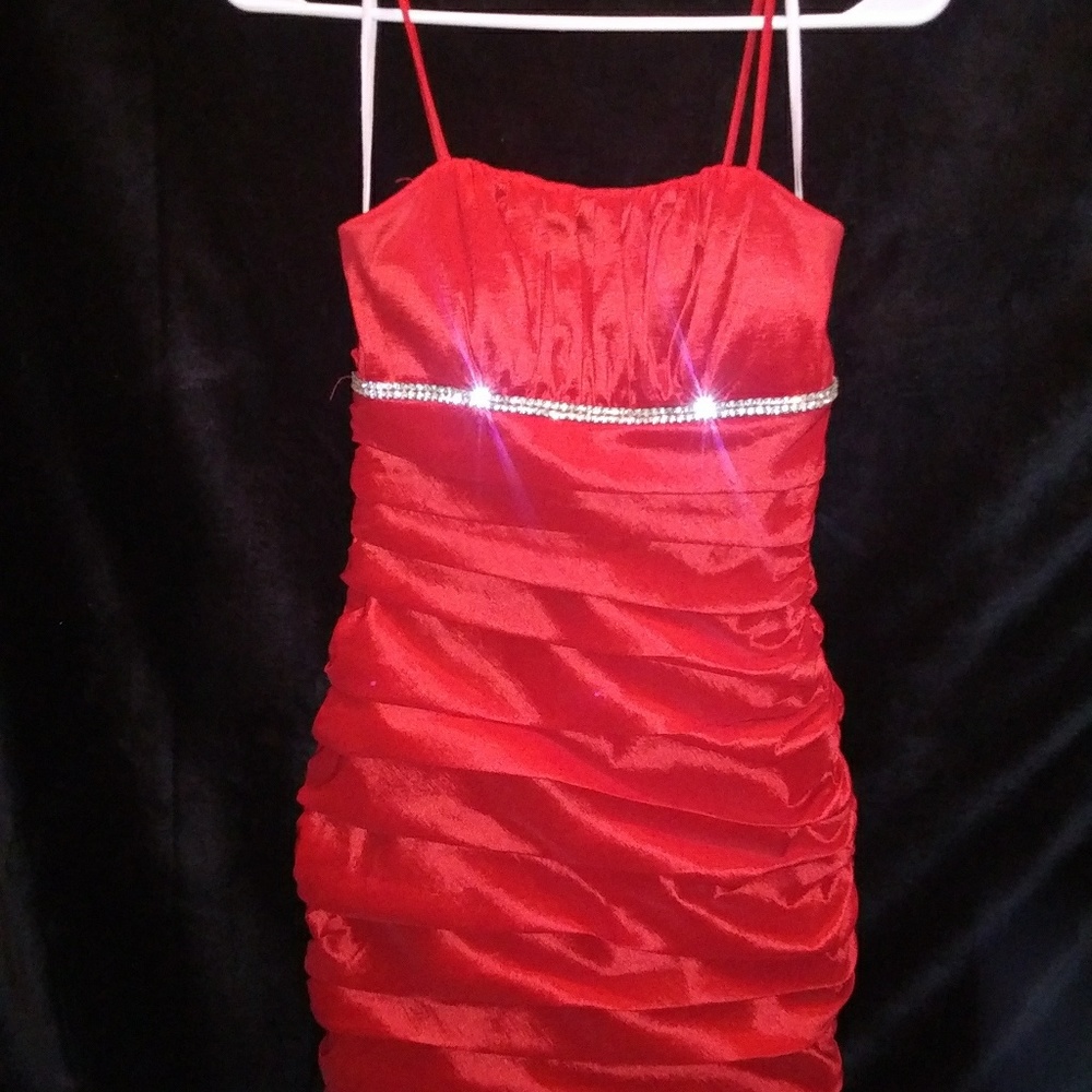 Red dress